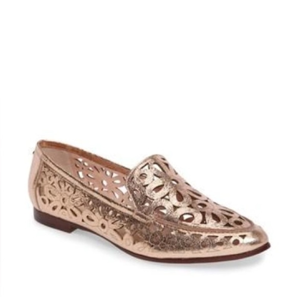Kate Spade New York Caffrey Cut-Out Loafer Rose Gold